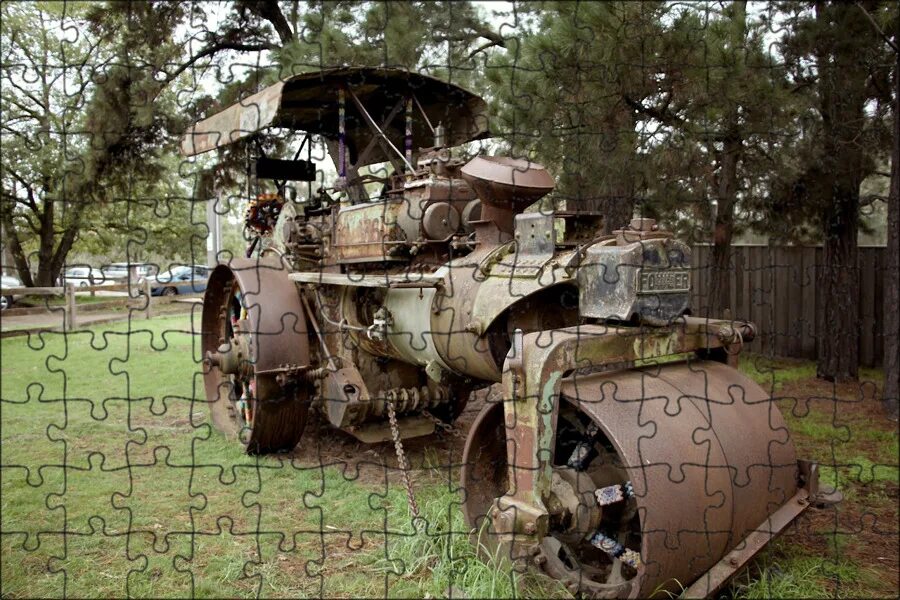 Hanomag WD steht bei der Oldtimerausstellung der Traktor-Oldtimer-Freunde Wiersh