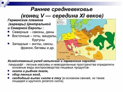 Западные германские племена