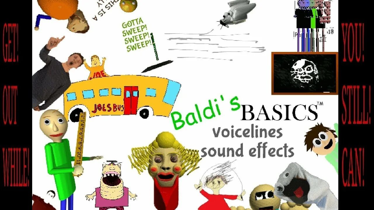 БАЛДИ саундборд. Все персонажи Baldi Basics. Baldi's Basics Soundboard. Baldi's Basics Plus characters.