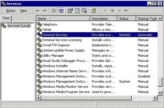 Terminal services manager. Терминал windows 7. terminal services. microsoft terminal services. terminal services configuration.