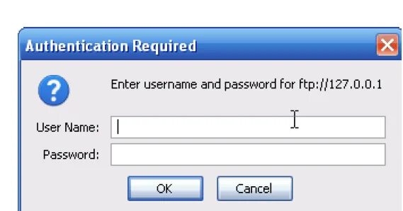 Enter a username. Username and password required. Http://127.0.0.1:5500/.