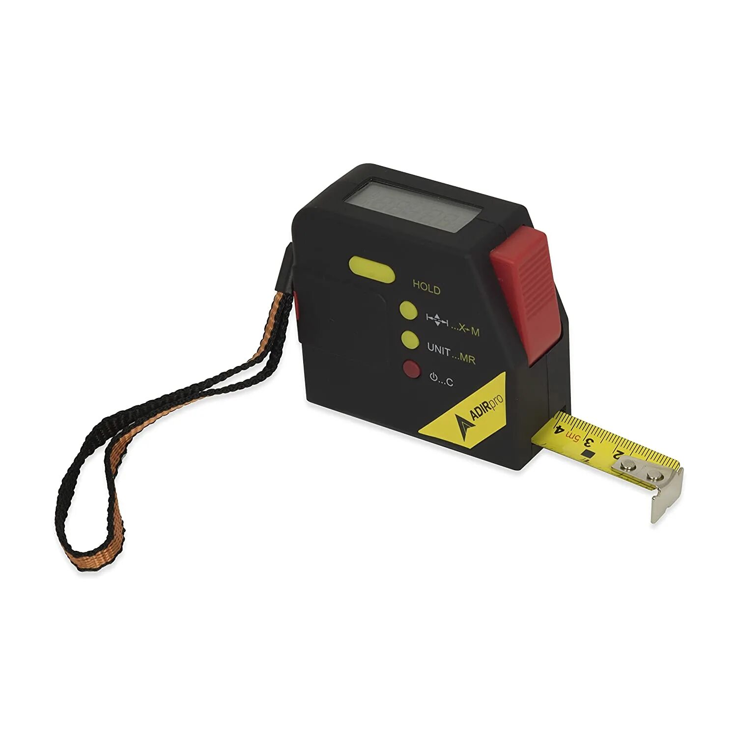 Digital tape. Tape measure with digital readout 3d.