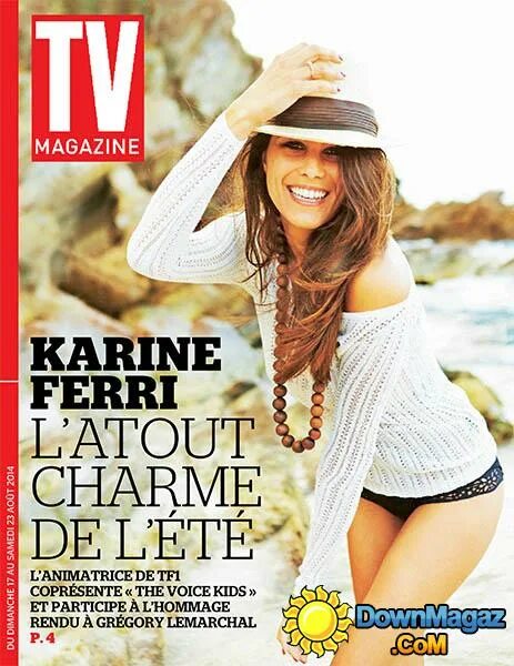 Tv magazine. Karine Ferri ноги. Quelle журнал телевизоры. Karine Ferri hot.