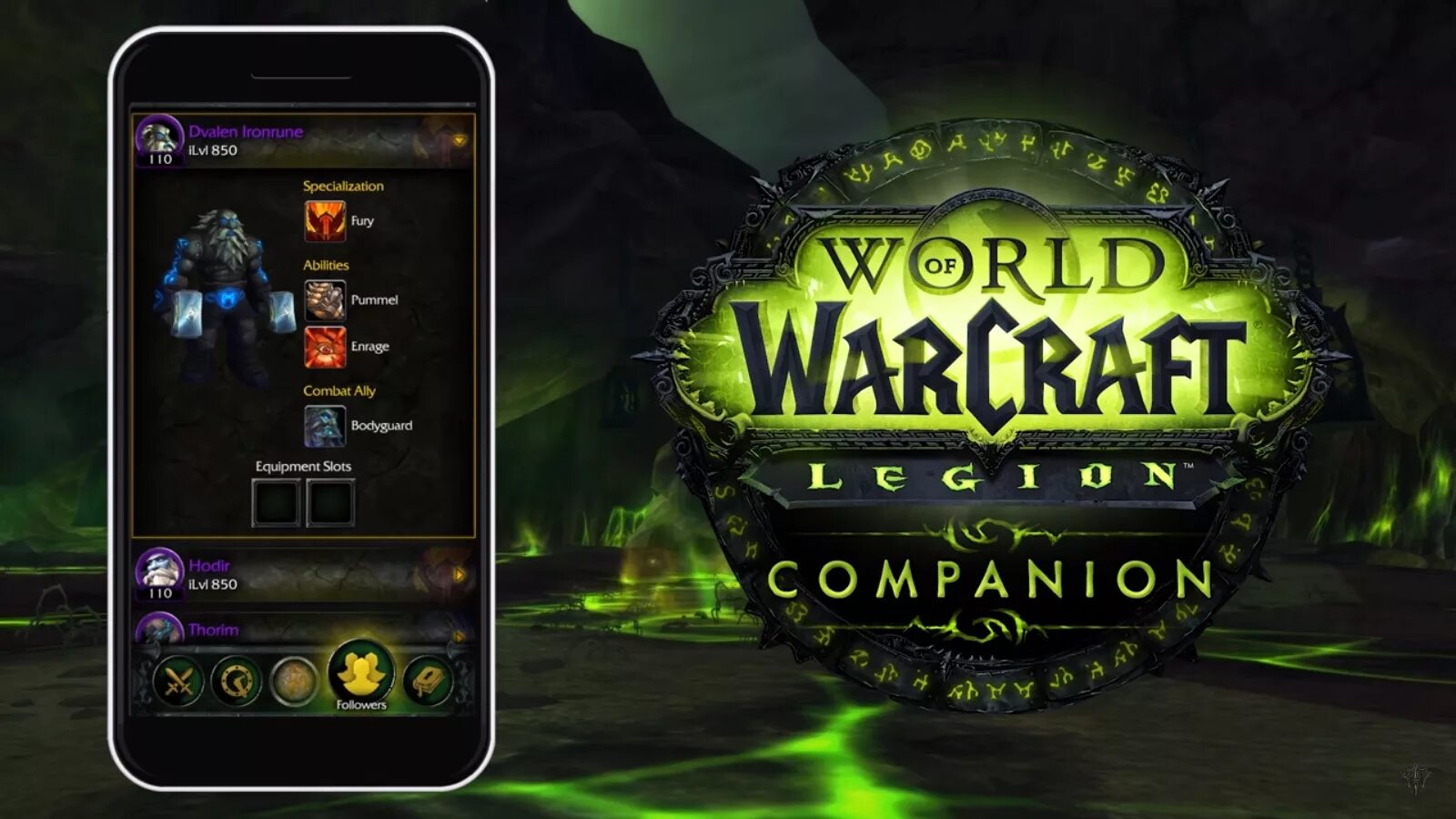 Wow equipment slots. Вов легион рамочка. Legion — companion. Wow приложение. World of warcraft: legion.