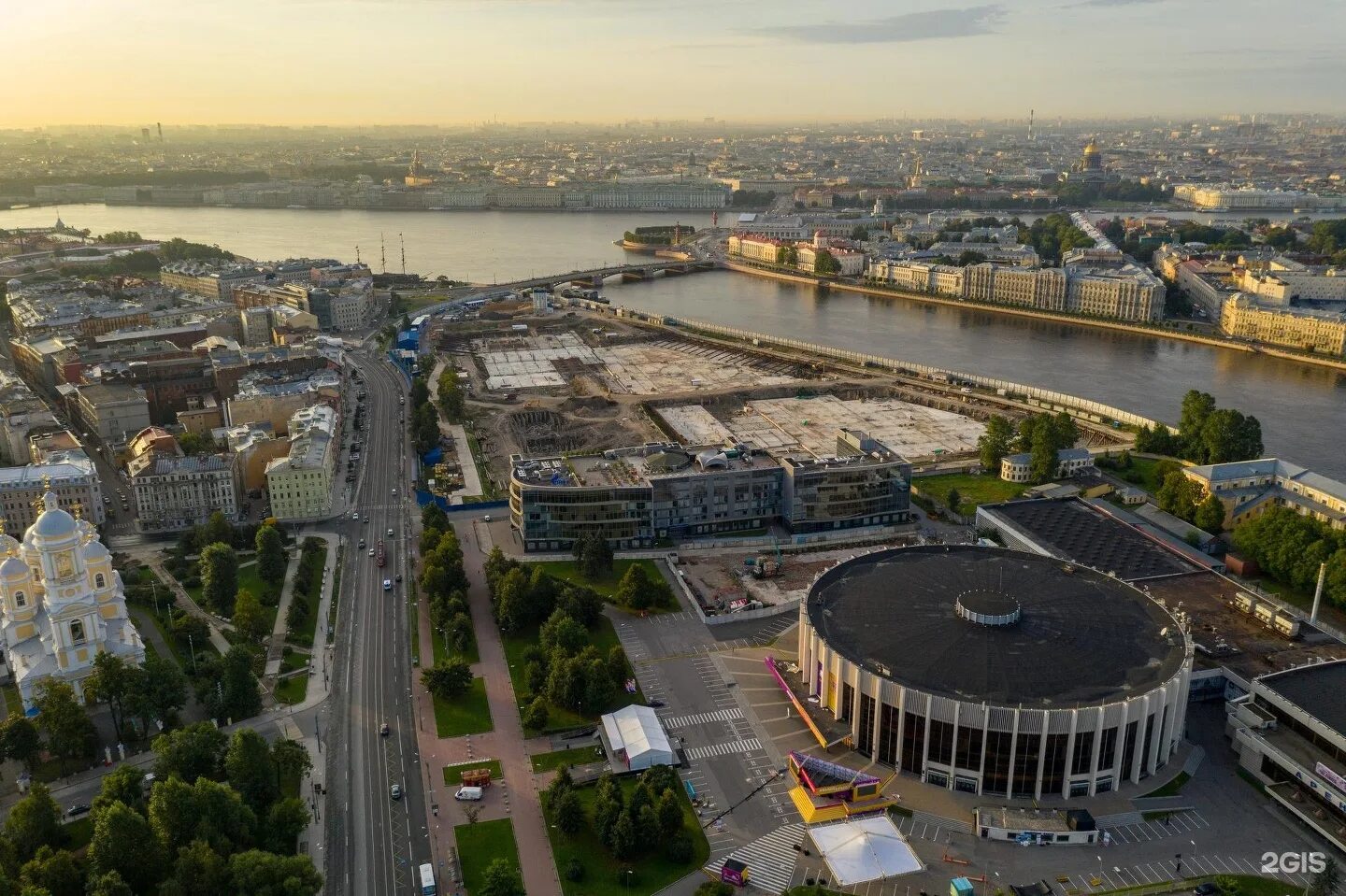 лахта центр 2018.