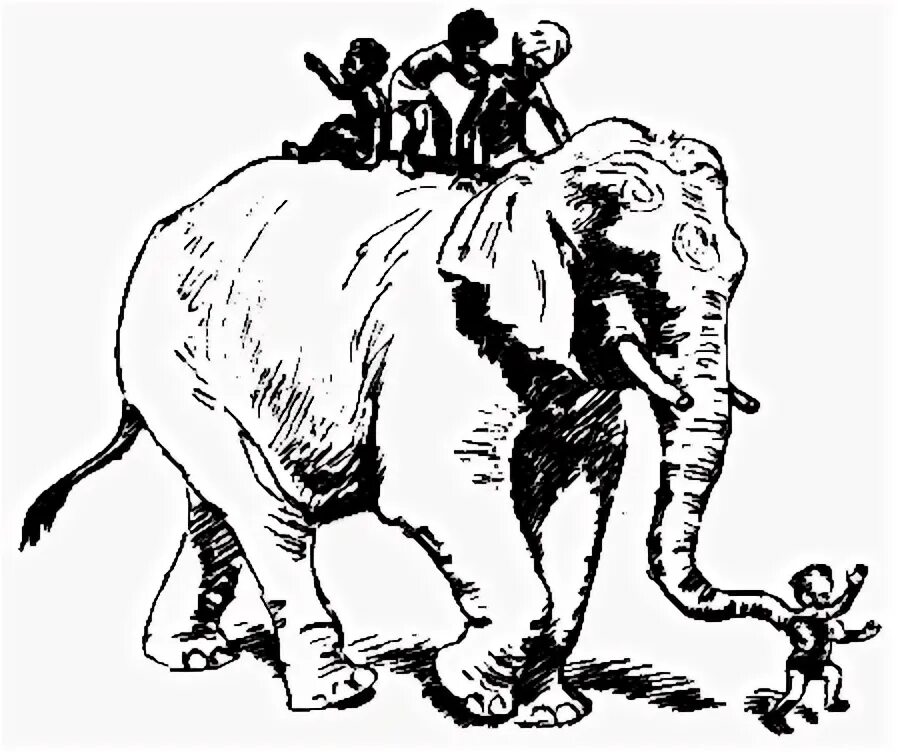 Рассказ Житкова про слона. Как слон спас хозяина читать