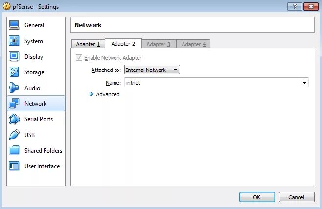 Internal network adapter. Network settings. утилиты настройки сети. virtualbox vm settings shared folders. network settings debian gui.