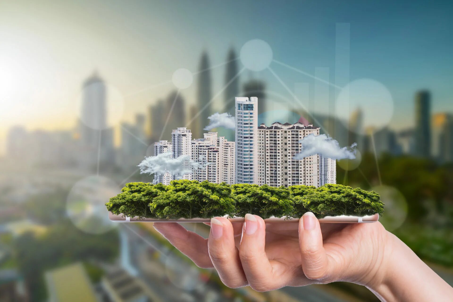 Управление умный городом. Экология города. Недвижимость. Градостроительство и экология. Экология будущего.
