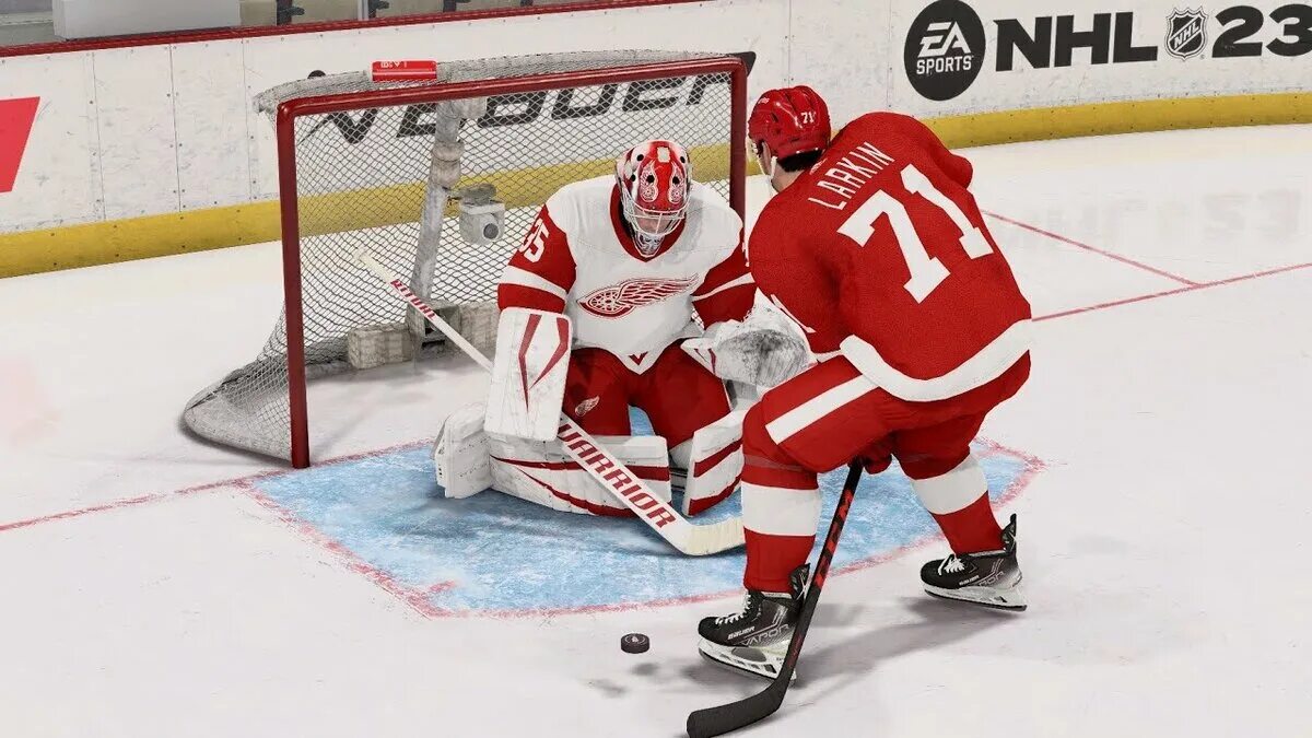 NHL 23. Симулятор вратаря. Ключ НХЛ 23. Ворота НХЛ 23.