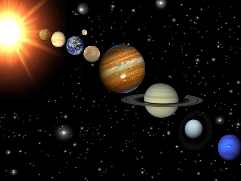 Солнечная система Планетная система. Парад планет Юпитер Сатурн Уран Нептун. Солнечная система Юпитер и Сатурн. Юпитер в солнечной системе.