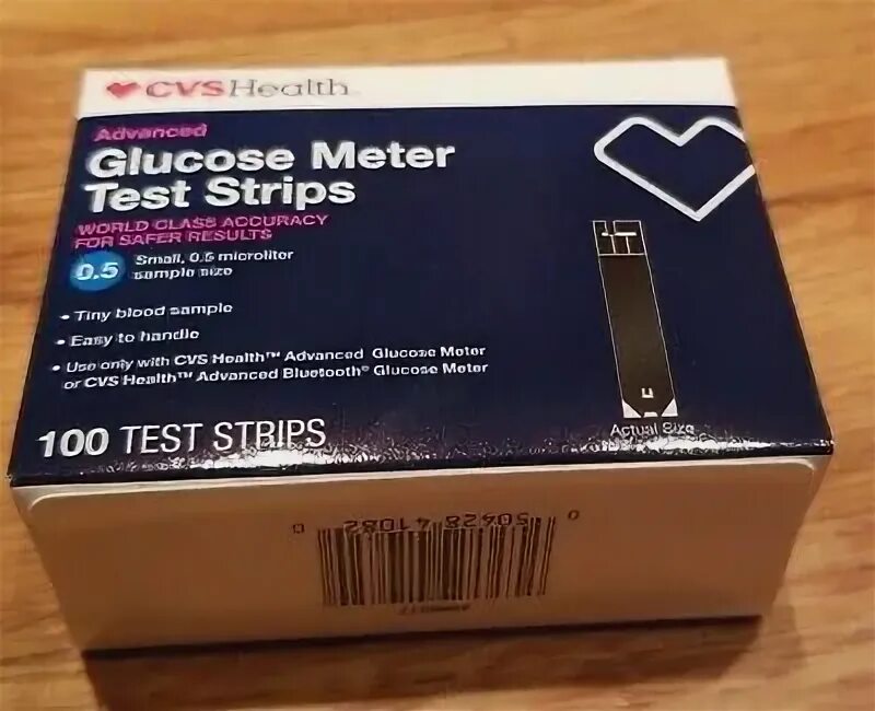 Glucose strip. Glucose strip
