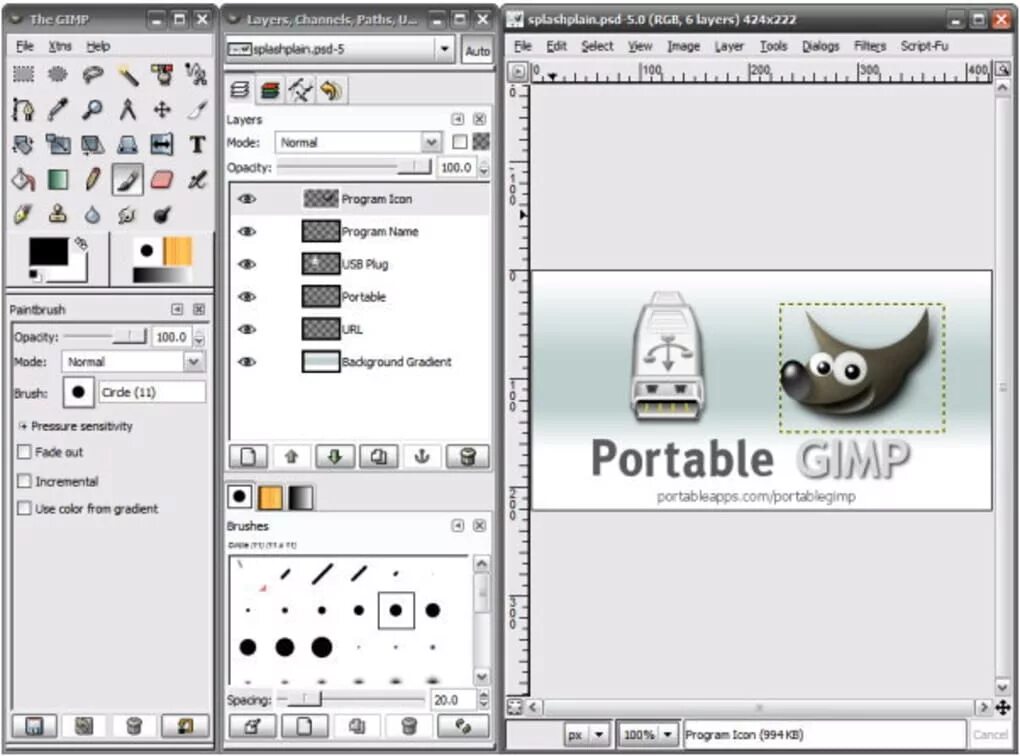 Gimp версии. Gimp portable. gimp портативная версия. гимп первая версия. гимп фотошоп задания.