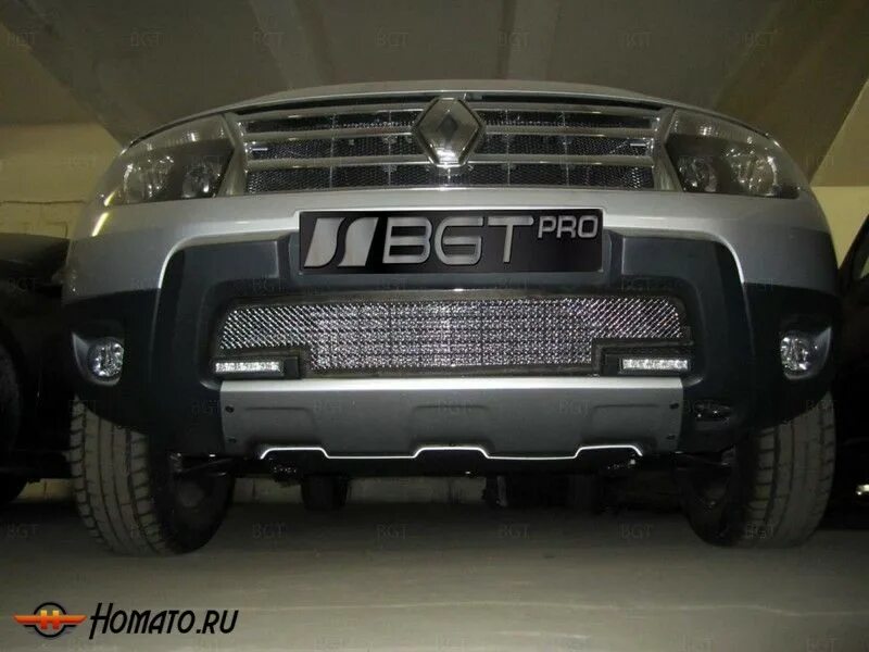 Защита переднего бампера d42 для Renault Duster 4x2, Руссталь RD2Z-000436 .Купит