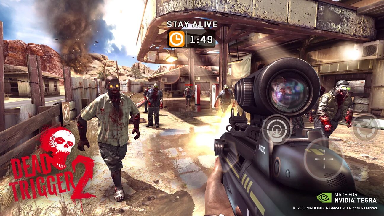 Dead андроид игры. Dead trigger 2 ппш.