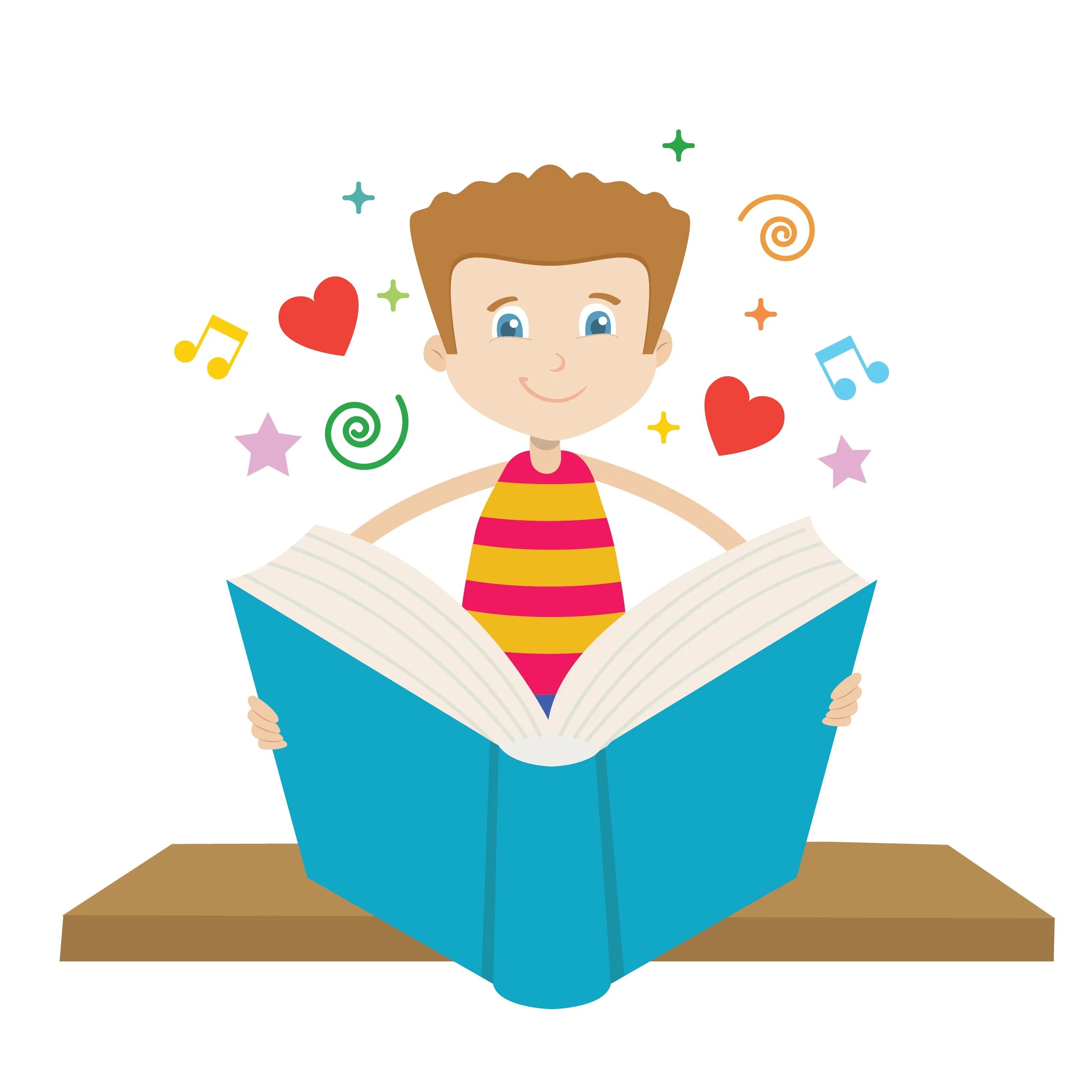 Reading drawing