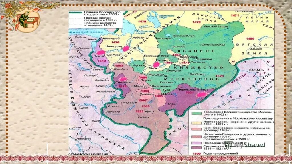 Россия в первой трети xvi века. Российское государство при Василии 3 карта. Российское государство в первой половине 16 века карта. Российское государство в начале 16 века карта. Московская Русь при Иване 3 карта.