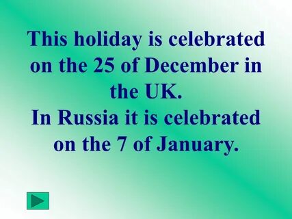 This holiday is celebrated