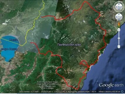 Карта арсеньева приморский