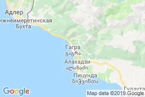 Погода в гаграх на сентябрь 2024