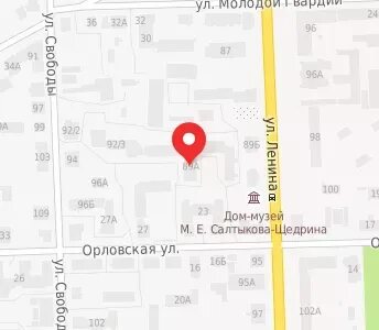 Кирова 1 на карте