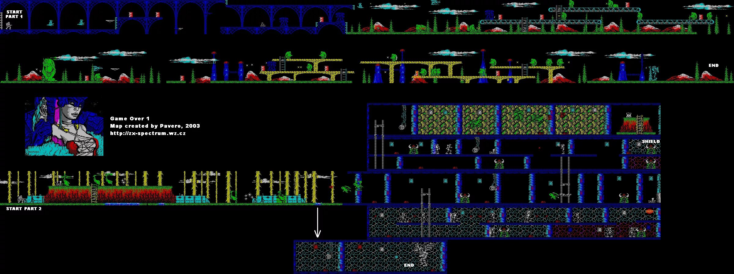 All over a game. Phantis 2 zx spectrum. spectrum игры. game over zx spectrum. zx spectrum игра game over 2.