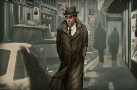 Рисунки в стиле Нуар.