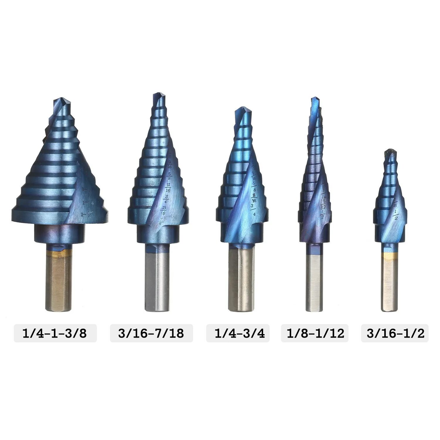 Ступенчатый хвостовик. Набора ступенчатых сверл спиральная канавка. Набор ступенчатых сверл с винтовыми канавками. Сверло ступенчатое набор Курск. Rosen Group Multi diameter ml Tool.