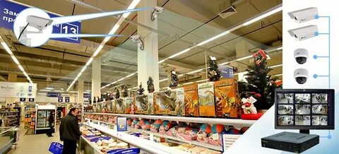 Установить видеонаблюдение в магазине