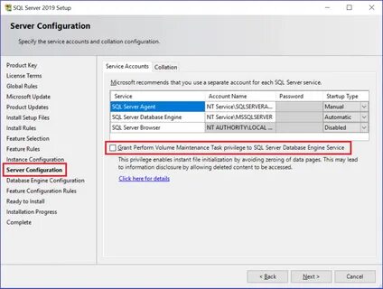 Sql instance