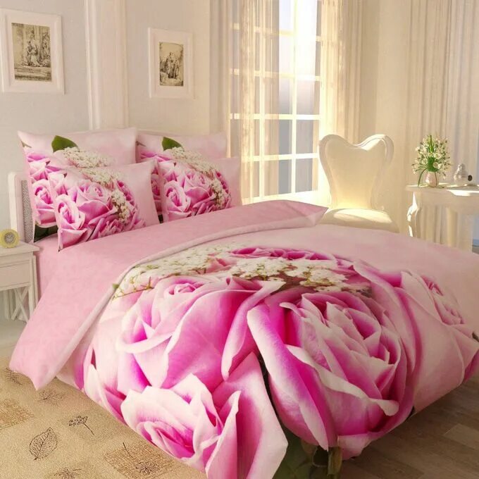 С постельным бельем розовый. Комплект постельного белья розовый. Розоаое постельноебельё. Постельное белье нежно розовое.
