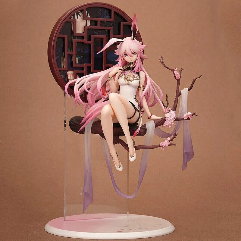 Яэ мико фигурка. Яэ Сакура Хонкай фигурка. Фигурка Honkai Impact YAE Sakura. Фигурка Хонкай Импакт Сакура.