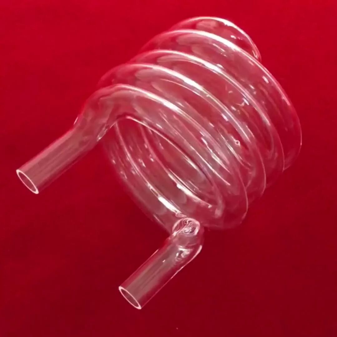 Спираль. Прозрачная спираль. Закрученная спираль. Трубка прозрачная термостойкая. Прозрачная спираль.