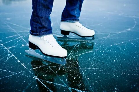Ice skating