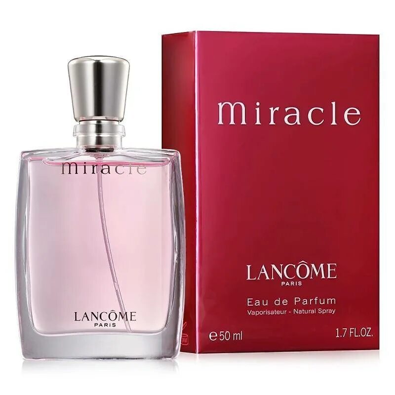 Купить воду ланком. Парфюмерная вода Lancome Miracle. Lancome Miracle EDP (50 мл). Lancome Miracle 30ml. Miracle 50 ml.