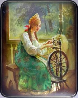 Прядильщица