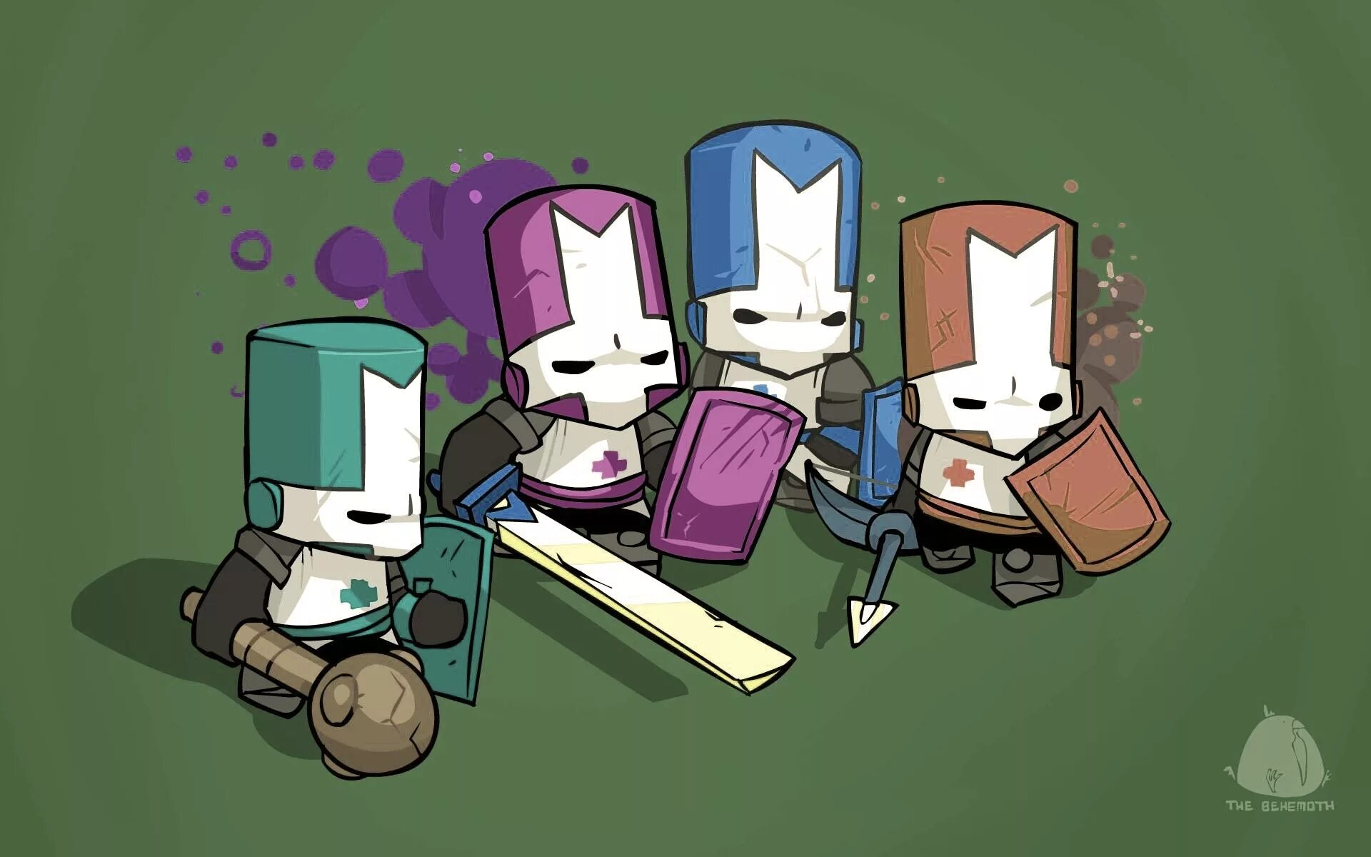 Castle crashers версии. Кастл крашерс. кастл крашерс персонажи. castle crashers 2012г. кастл крашерс аниме.