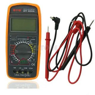 Мультиметр dt9205a инструкция на русском