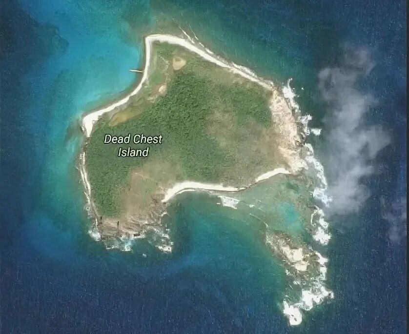 Остров сундук мертвеца. Остров сундук мертвеца в карибском море. острорв в карибском море &quot;сундук мертвеца&quot;. остров сундук мертвеца на карте. остров дед чест.
