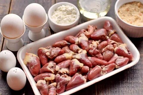 Готовность куриных сердечек по времени