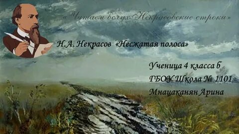 Несжатая полоса каким стихотворным размером написано стихотворение