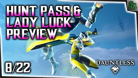 Dauntless New Zephyr Strike Hunt Pass amp Lady Luck Item Preview YouTube.