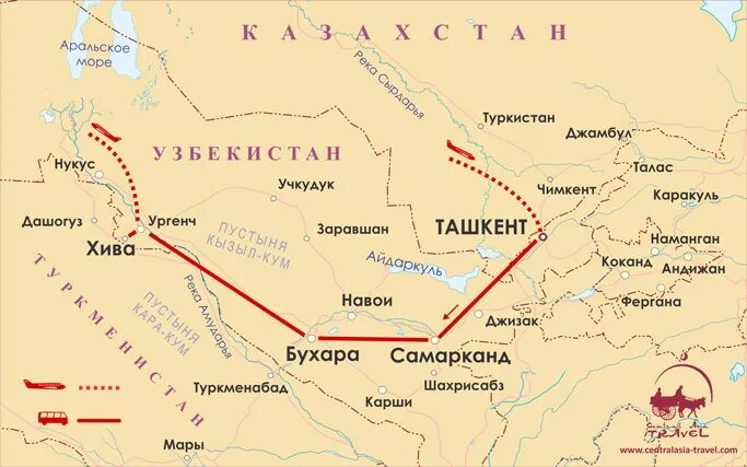 Ташкент хива поезд. Маршрут Ташкент Самарканд Бухара Хива на карте. Хива на карте Узбекистана. Путешествие Ташкент Самарканд Бухара Хива. Бухара государство на карте.