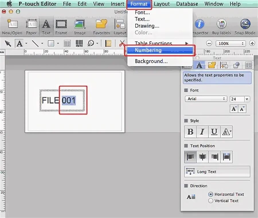 Программа touch. P-touch editor. p-touch editor как поменять цвет букв. pult abb irc5 редактир программ. как увеличить текст в p touch.