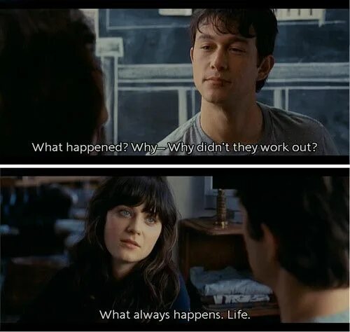 Life happens to you live