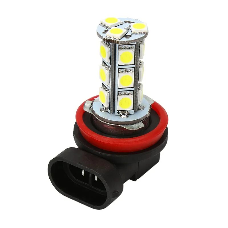 Лампы н8 в противотуманки. Светодиодная лампа 12v h11 white 18smd 5050 (h11 smd18) ks-auto. led h11 3000k. лампы светодиодные 3000k h11. h12 лампа лед.