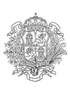 Раскраски гербов