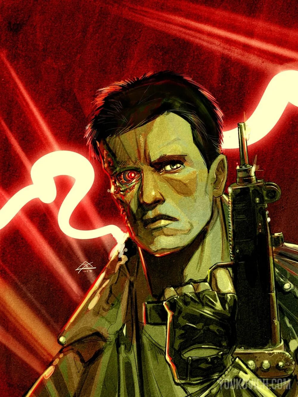Терминатор арт. Терминатор 1. терминатор 1 art. терминатор 1984 капрал ферро. терминатор арты.