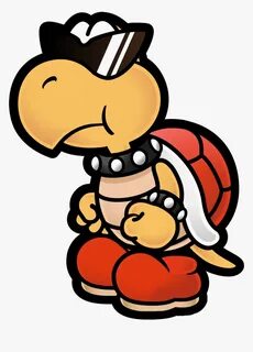 Super Paper Mario Koopa, HD Png Download, free png download. 