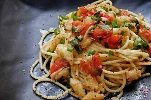 Паста с крабом