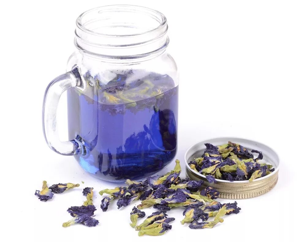 Как правильно заваривать анчан. Анчан чанг шу. тайский синий чай анчан blue pea tea (butterfly pea) ( таиланд ). клитория тройчатая чай. тайский синий чай анчан.